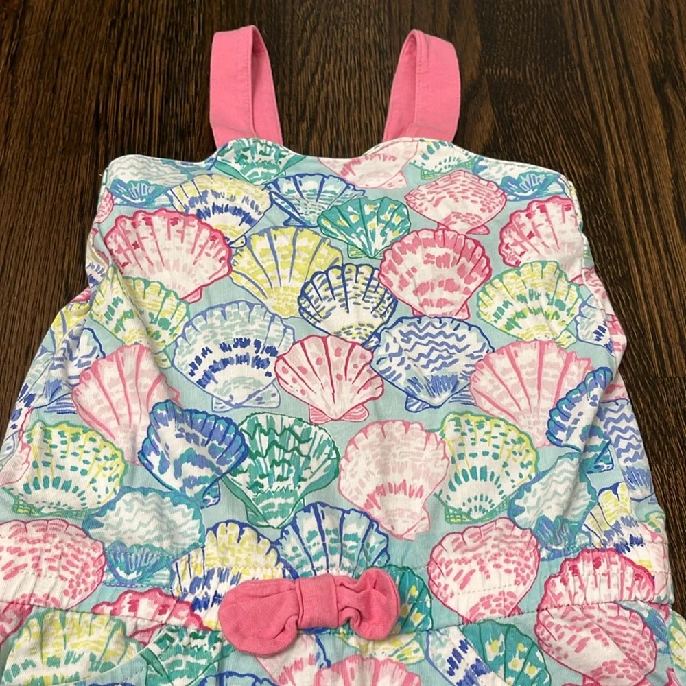 Gymboree Seashell Print Romper size 4